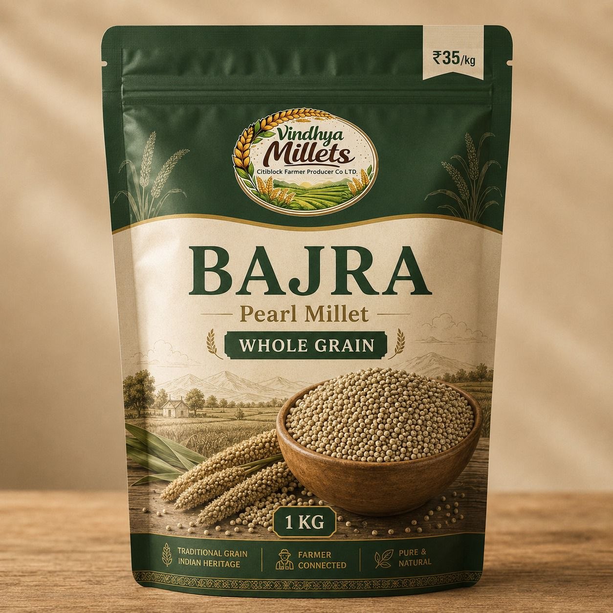 Bajra Whole Grain